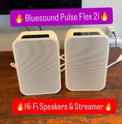 🔥 Bluesound Pulse Flex 2i 🔥 Hi-FI SPEAKERS & STREAMER 🔥 $500 🔥