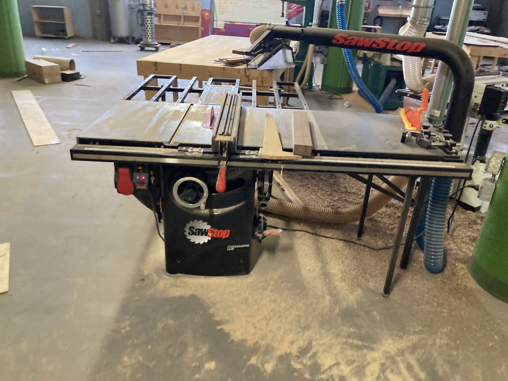 SawStop 3HP Professional Cabinet Saw (PCS) w/ 52" T-Glide Fence & Upgrades