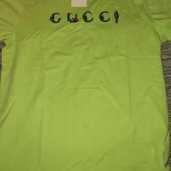 G.u.c.c.i Designer Logo Shirt SIZE X Large 