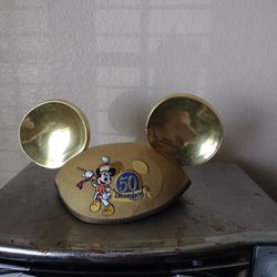 Mickey Mouse Gold Ears Disney Resort 50th