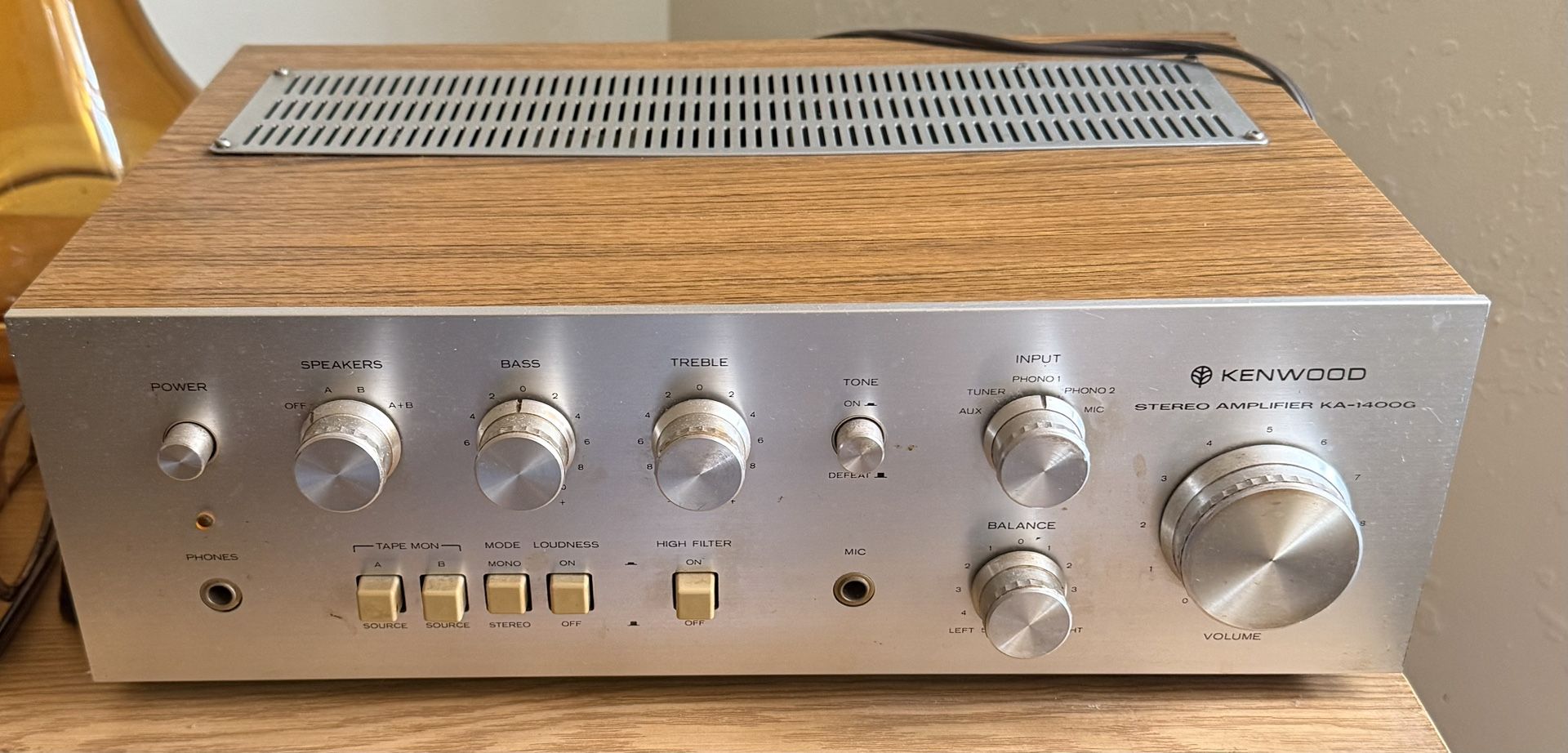 Vintage Kenwood Amplifier