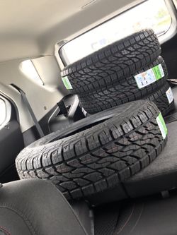 Tires Gomas LT 225/75 R16 80 each