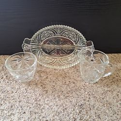 Vintage Pressed Glass
