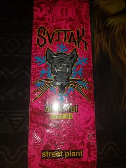 Svitak Skate Rat Deck.  Street Plant. 8.25.  