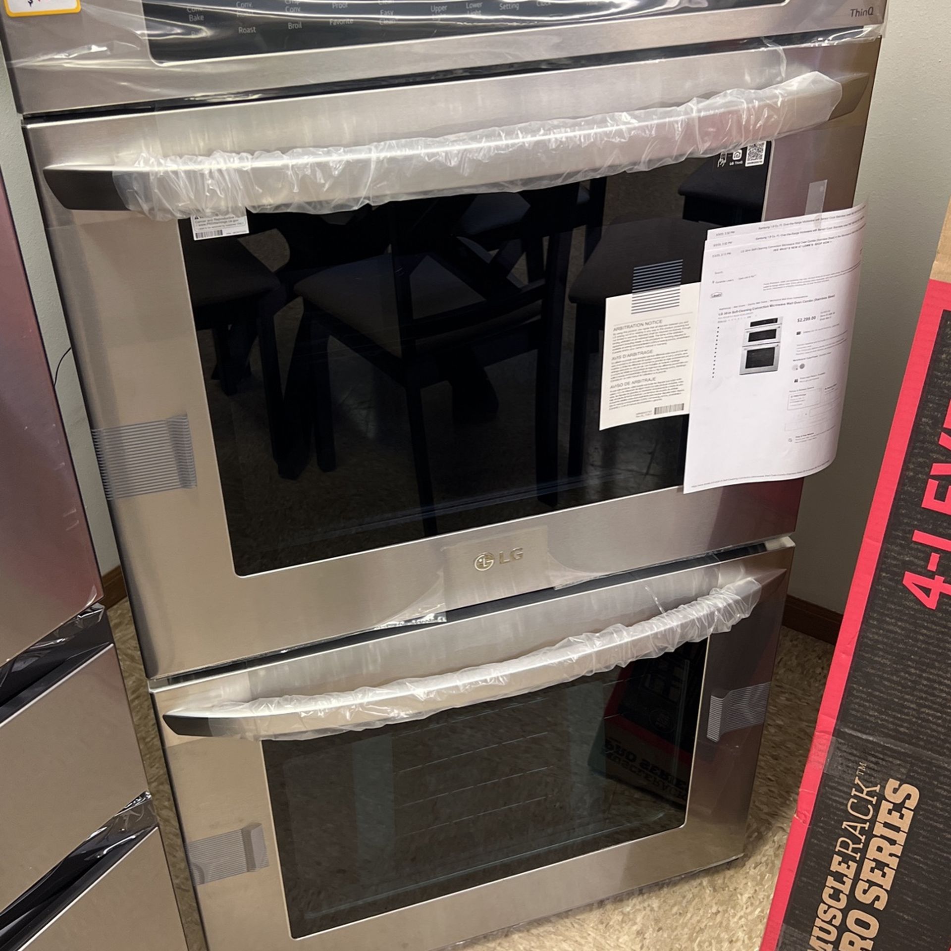 Lg Double Wall Oven 