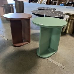 Two side tables