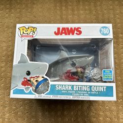 Jaws- Shark Biting Quint Funko Pop