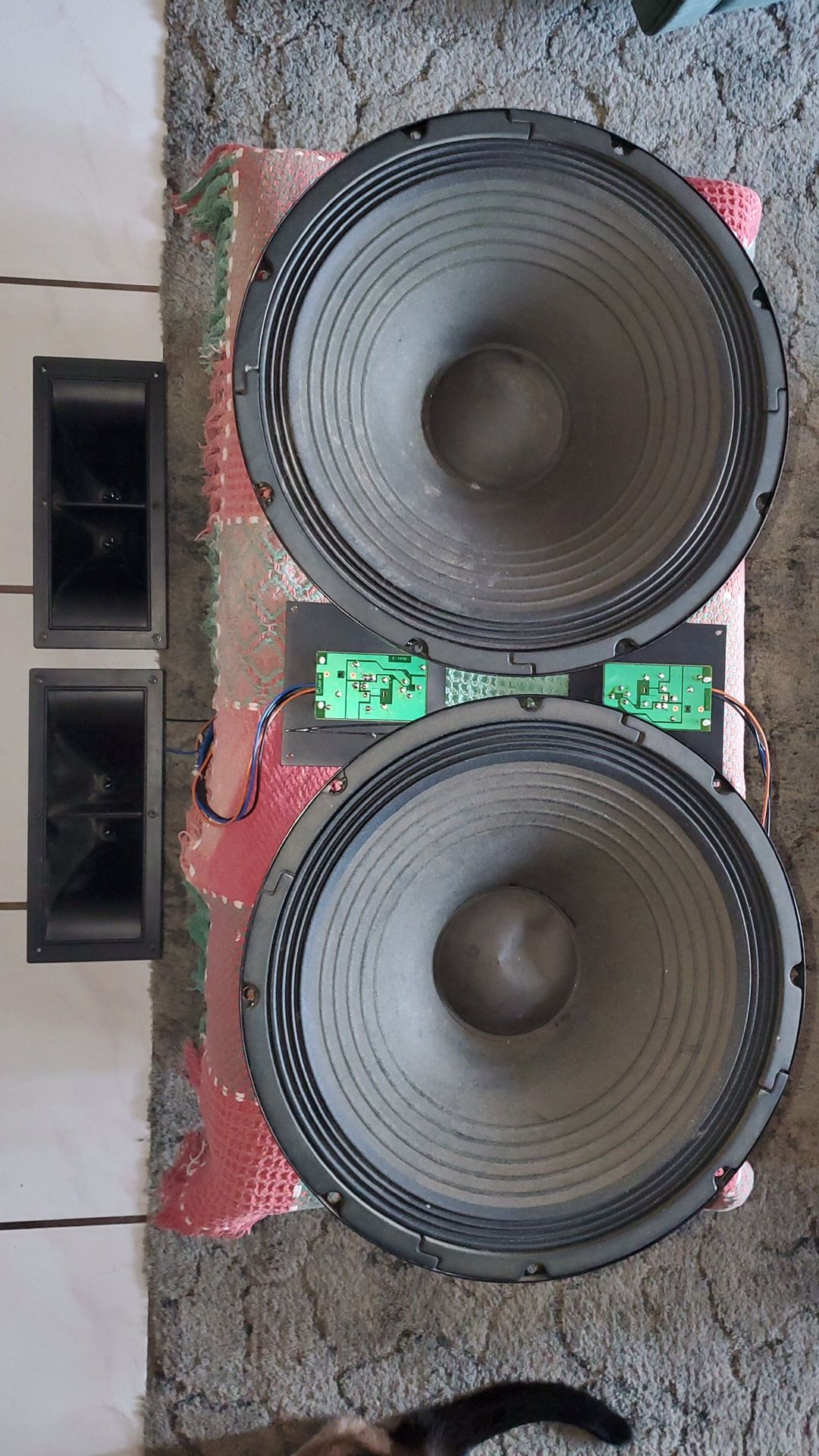Fender PA speakers