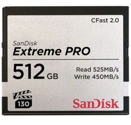 SanDisk Extreme Pro CFast 2.0 Memory Card 512GB