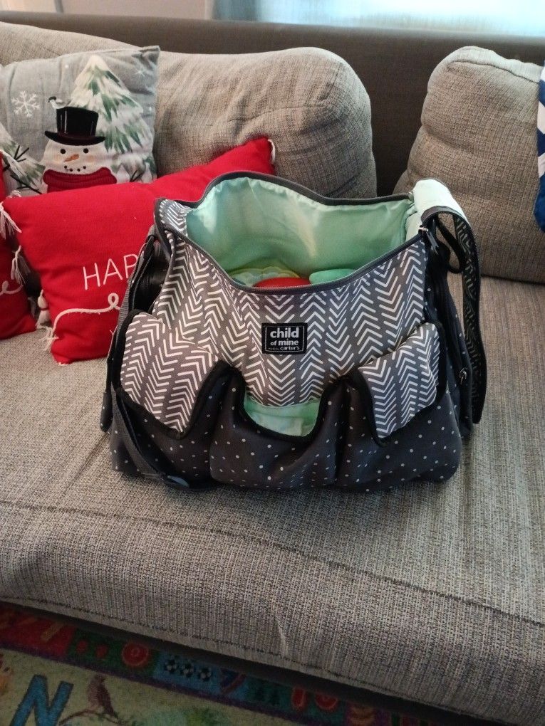 Diaper Bag And Baby Toys