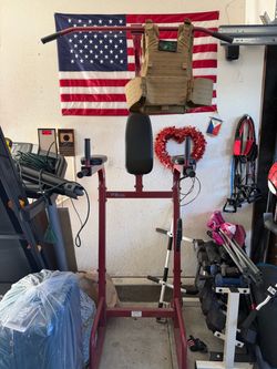 Pull up bar/dip station