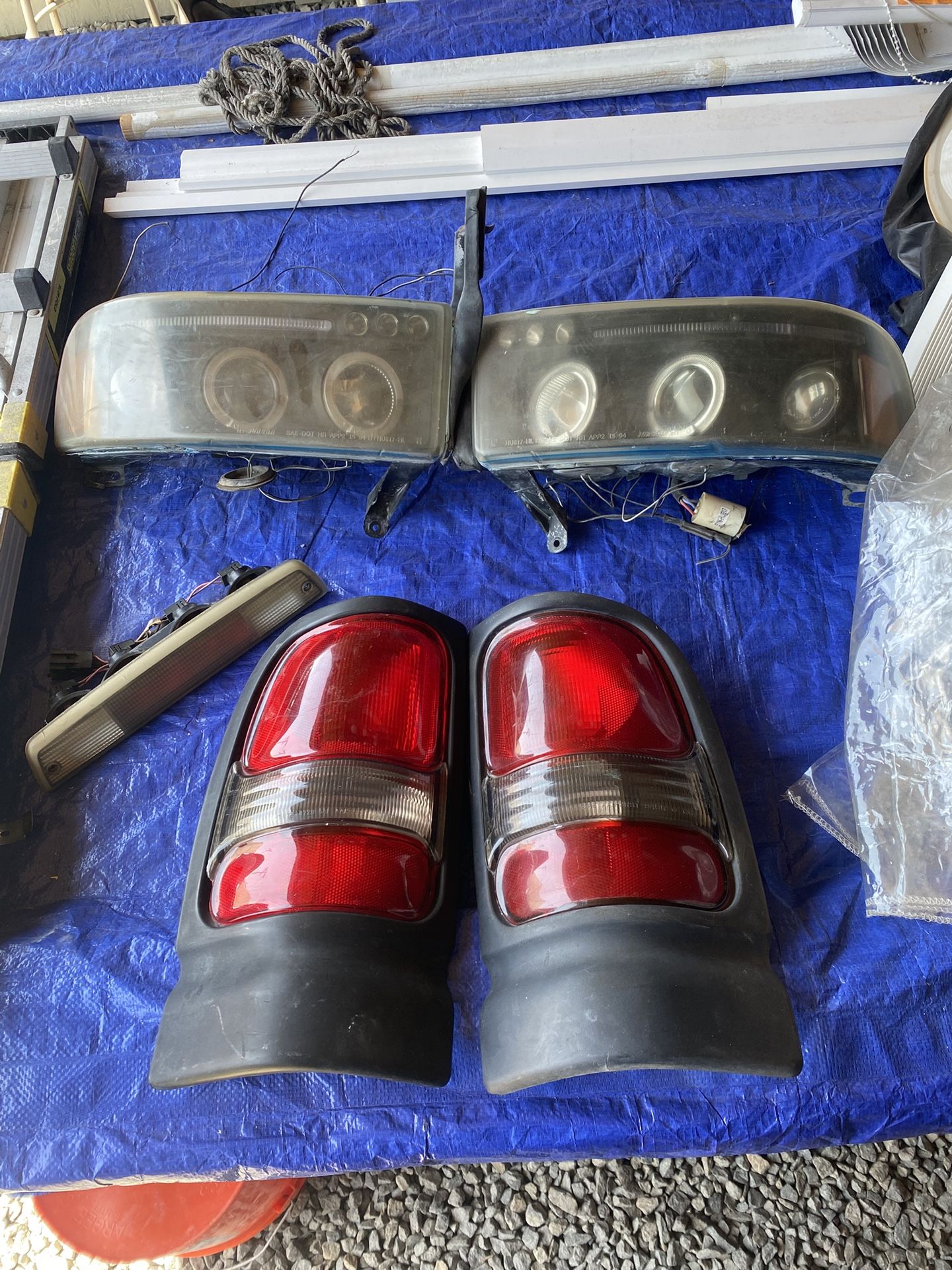 Headlights And Tail Lights For Ram