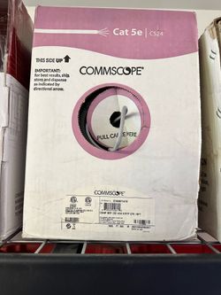 Cat5e data cable box new 1000’