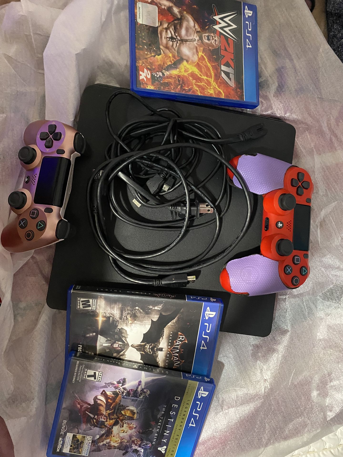 PS4 slim console (1TB) bundle