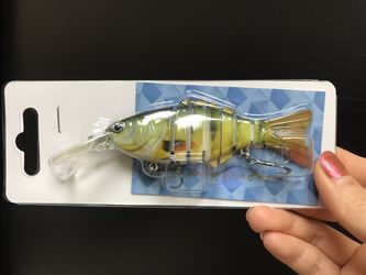 ROSE KULI Fishing Lures for Bass Multi Jointed Hard Crankbaits Lifelike Fishing Bait Tackle Kits