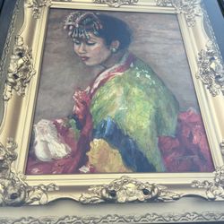FERNANDO AMORSOLO ORIGINAL PAINTING ON BOARD