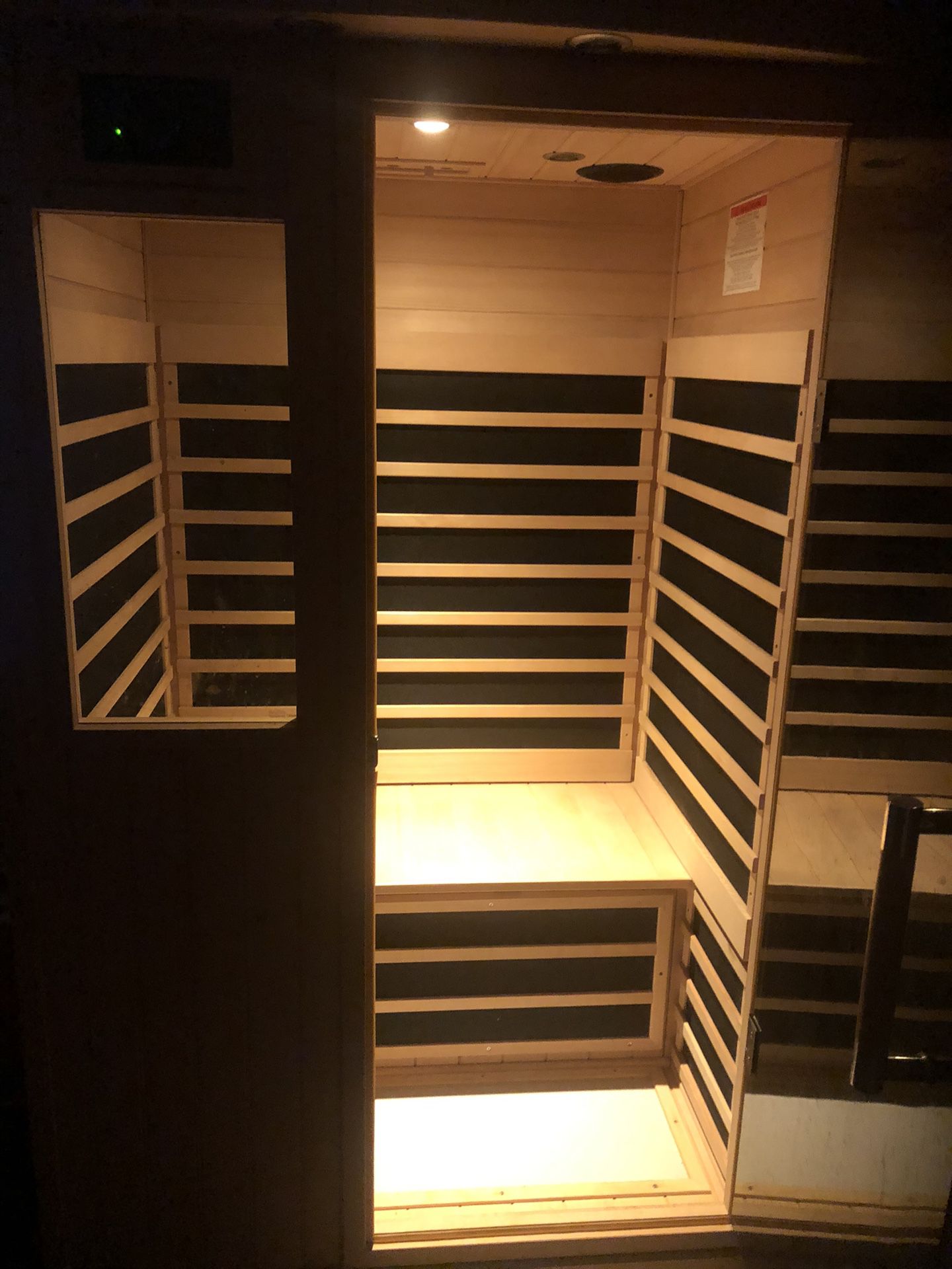 Infrared sauna (2 person and  Low EMF