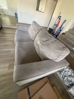 Sofa with loveseat and arm chair