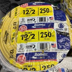 New Romex Wire 12/2 250ft 