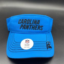 New NFL Carolina Panthers NFL Merchandise Visor Hats Away Color Way Adjustable