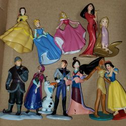 Disney Cake Topper Figure Toys