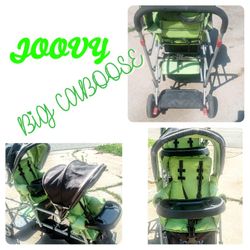 JOOVY BIG CABOOSE TRIPLE STROLLER 