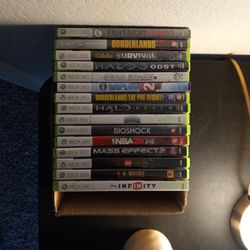 15 XbOX 360 GAMES