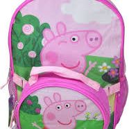 Peppa Pig Backpack & Lunch Bag Set – Kids School Backpack