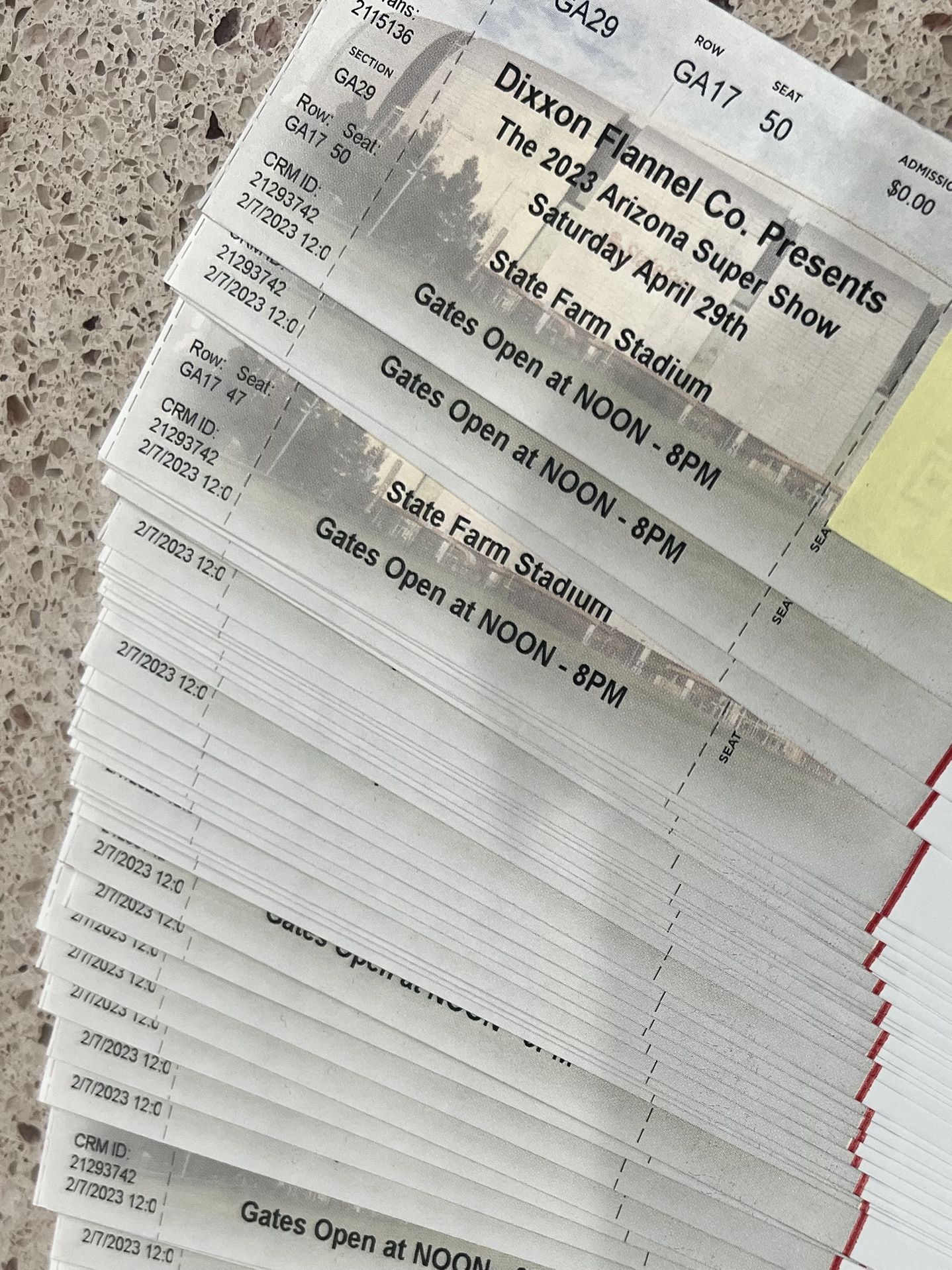 Arizona Supershow Tickets