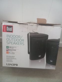 Indoor/outdoor speakers