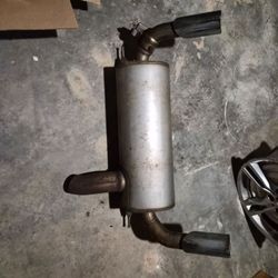 Bmw f30 factory rear exhaust muffler
