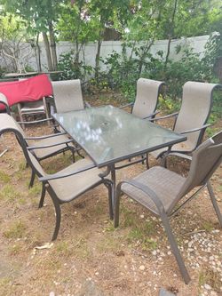 Prices firm.m beautiful large patio set