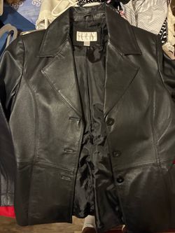 Worthington Black Leather Jacket