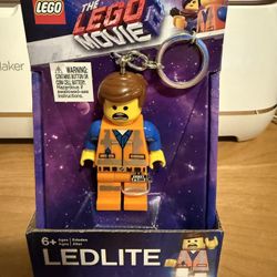 The Lego Movie Emmet Light up Keychain