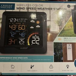 Wireless Wind Speed Weather Station 