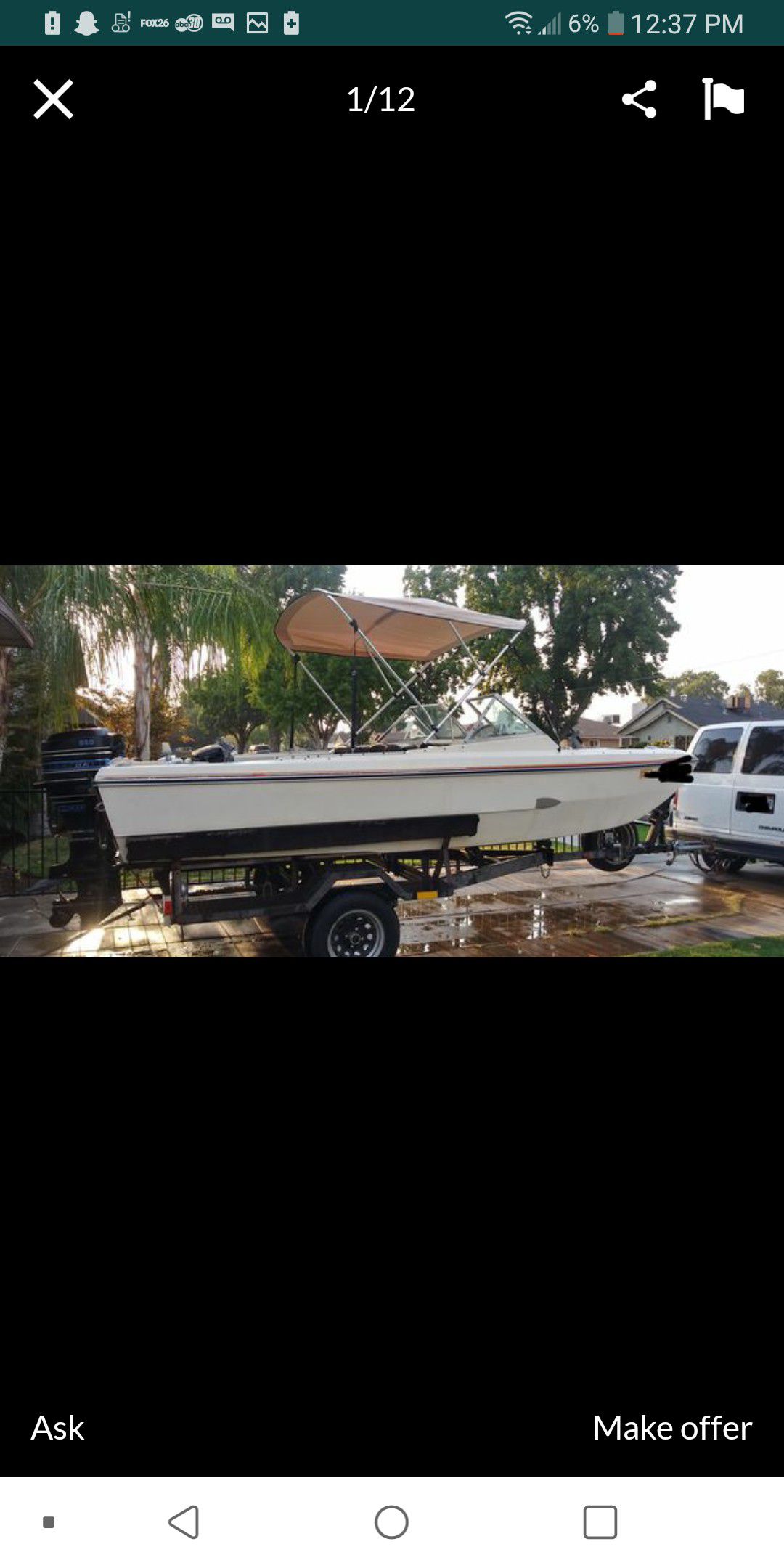 Nice boat ready for a new owner😊