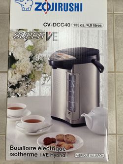 Zojirushi CV-DCC40 VE Hybrid Hot Water Boiler And Warmer 4 Liters 4L for Tea And Coffee Made In Japan