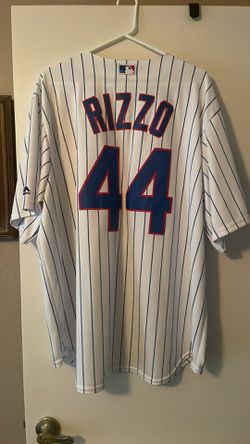 Cubs Anthony Rizzo World Series Jersey 2XL + Champion Ball Cap + Sign for  Sale in Scottsdale, AZ - OfferUp