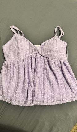 Purple tank top