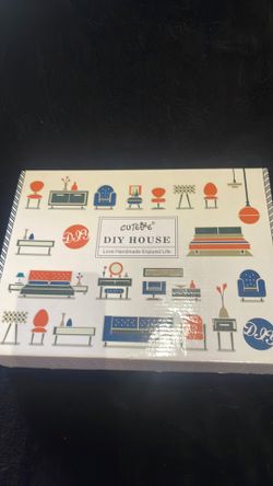 Toy Miniature Doll House Model/CUTEBEE DIY House Collection