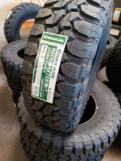New set of tires mud terrain 285 70 17