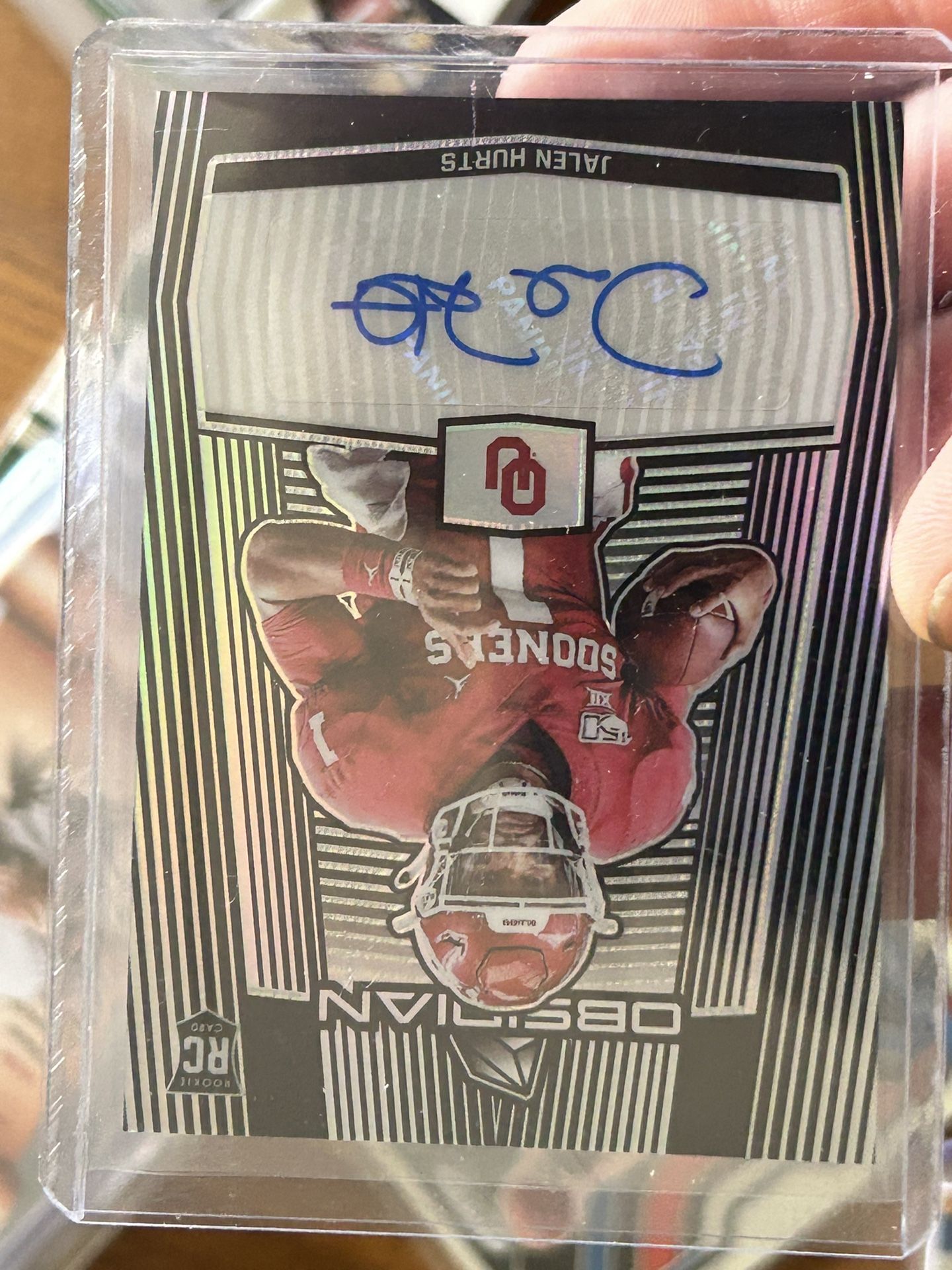Football Cards. Numbered,patched, And Signed
