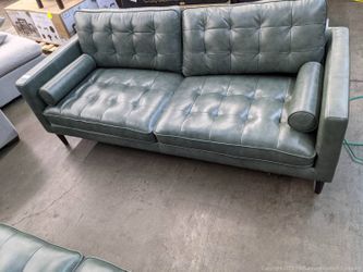 Harstine leather chair sale