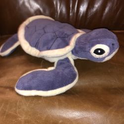 Wildlife artist, 9 inch sea turtle, plush Plush