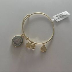Alex & Ani Shell Gold Bracelet - New With Tags 