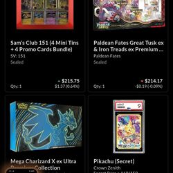 Selling Pokemon Sealed Ascend Heros Mega Evolution Phantasmal Flame 151