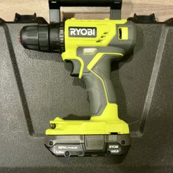 RYOBI 18V P209DCN 3/8" Drill/Driver - Dual Speed 500 in-lbs + 1.5Ah Battery Kit