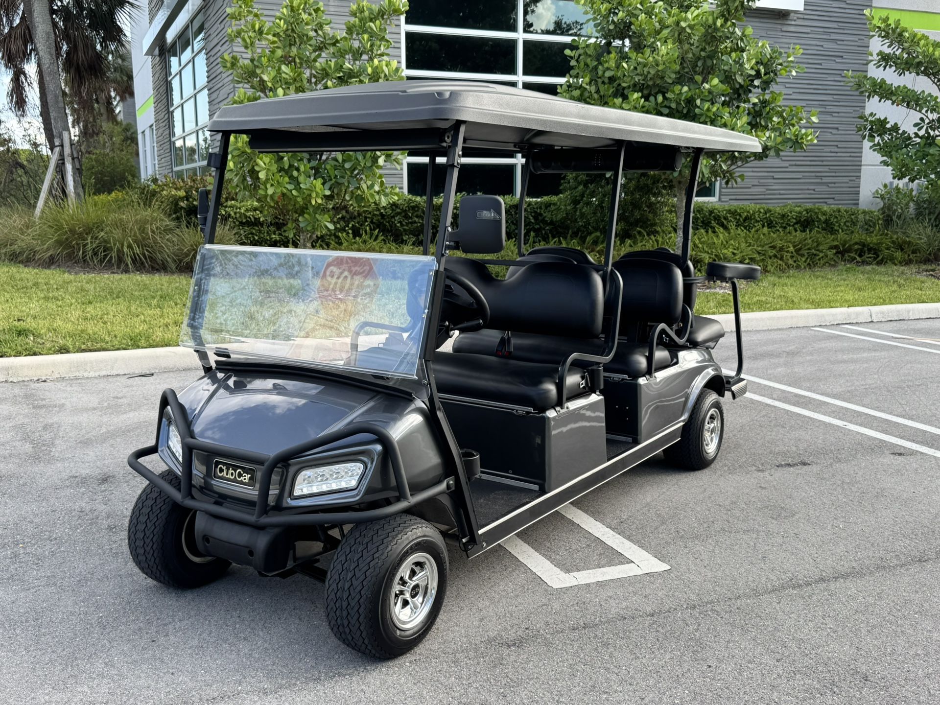2024 Club Car Villager 6 - Custom Gray - 35 MPH Top Speed - Six Passenger!