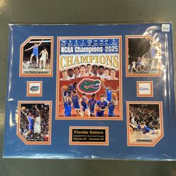 Gators 2025  National Championship Plaque
