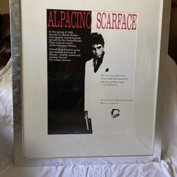 Large “Scarface” Picture Frame